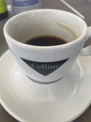 Coffee Americano  at La Posteria Ristorante Pizzeria in Viareggio