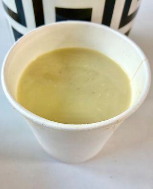 Lentil soup at Simply Vegan   in Dubai