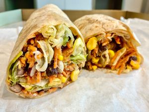 Vegan wrap at Vegan & Co - Al Mamzar  in Sharjah