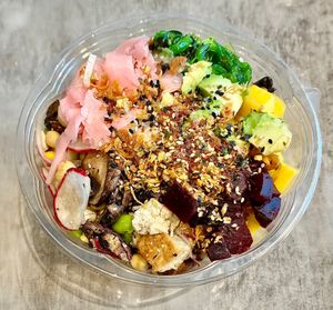 Large poké bowl at Vegan & Co - Al Mamzar  in Sharjah
