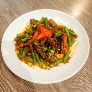 Pad prik khing at YOD in Haymarket