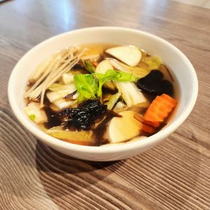 Clear sup  tofu at YOD in Haymarket