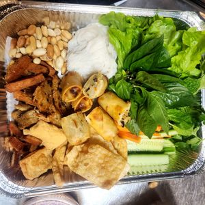 Miang  salad (take away) at YOD in Haymarket