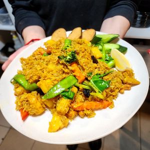 Pineapple fried rice at YOD in Haymarket