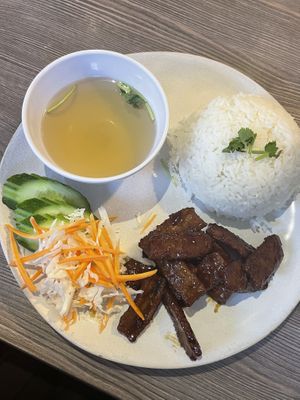 Lunch crispy soy   at YOD in Haymarket