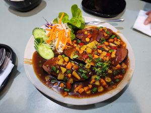 Soy fish in tamarind sauce at YOD in Haymarket