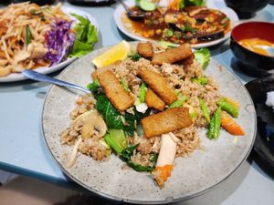 Thai fried rice at YOD in Haymarket