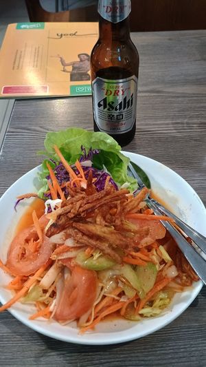 Lotus Root and ginger salad at YOD in Haymarket