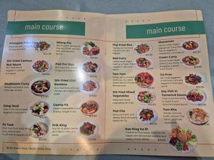 Menu Sep 2025 at YOD in Haymarket