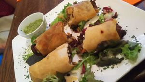 Samosas at Kokob in Brussels