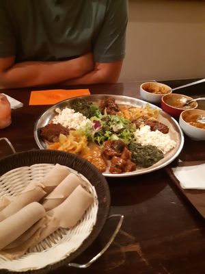 Vegetarisch menu met 5 gerechten voor 22 euro per persoon at Kokob in Brussels