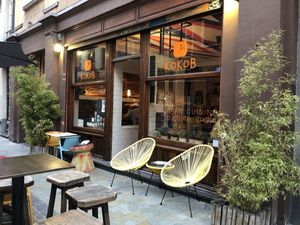 The lovely Restaurant  at Kokob in Brussels