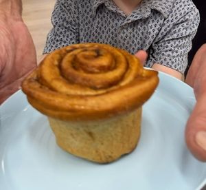 Cinnamon Classic at The Snug Stay and Play Cafe  in Cheadle