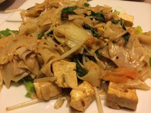 Spicy noodles at Singha Thai Restaurant in Bakersfield