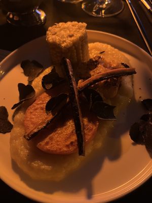 Grilled veggies and mashed potatoes   at Eat The Film in Hamburg