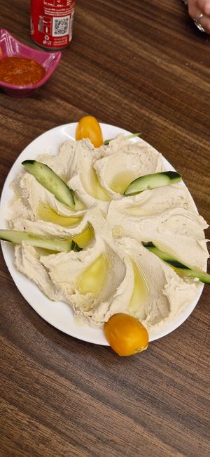 Hummus  at Al Pacha D'orient in Algiers