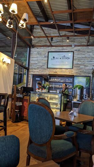 Cafe at Margaret's Deck Tea Lounge & Cafe in Darjeeling