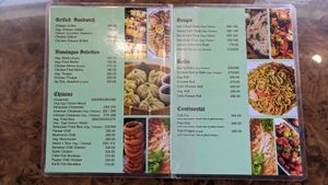 Menu at Fiesta Minute Meals in Darjeeling