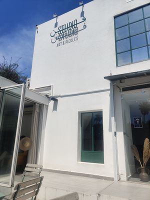 Outside at Studio FAN in La Marsa