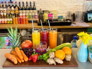fresh juices at Hume in Liverpool