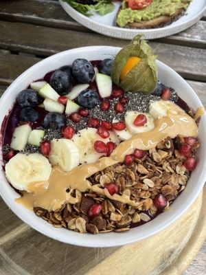 Açaí bowl (~14€) - fresh and surprisingly filling   at Lisa's in Cologne