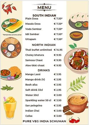  at Pure Veg India - Schuman in Brussels