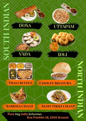  at Pure Veg India - Schuman in Brussels