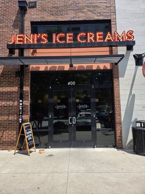 Storefront at Jeni's Splendid Ice Creams - E 36th St in Charlotte