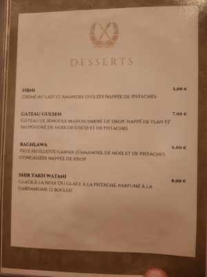  at La Table Afghane Strasbourg in Strasbourg