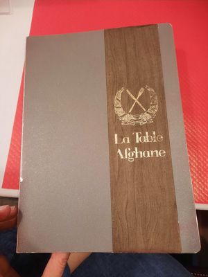  at La Table Afghane Strasbourg in Strasbourg