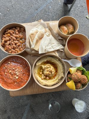 Entire menu spread, nothing I wouldn’t reorder 🤤   at KALTMIETE JOSEF - Pop Up in Zurich