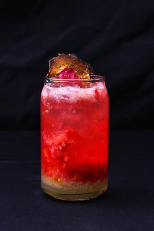 Strawberry-Pear at Fusión V in Mexico City