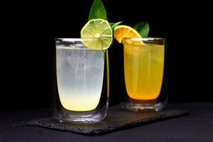 Orangeade & Lemonade at Fusión V in Mexico City