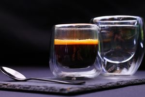 Espresso at Fusión V in Mexico City
