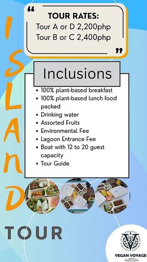 Tours  at Vegan Voyage in El Nido