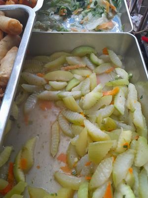 Com chay selection at Cơm chay 1K Bồ Đề Khai Tâm in Ho Chi Minh City