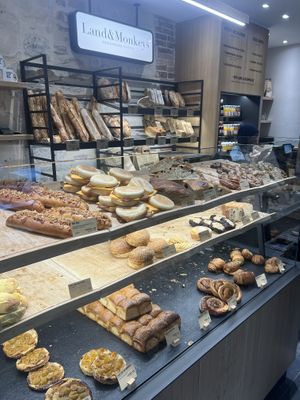 Bread and pastries  at Land & Monkeys - Grands Boulevards in Paris