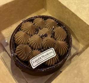 Tartelette au chocolat  at Land & Monkeys - Grands Boulevards in Paris