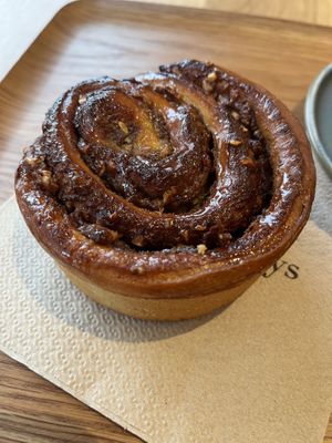 Babka roll with hazelnut and like caramel. Yum!  at Land & Monkeys - Grands Boulevards in Paris