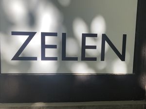 Logo  at Zelen in Belgrade