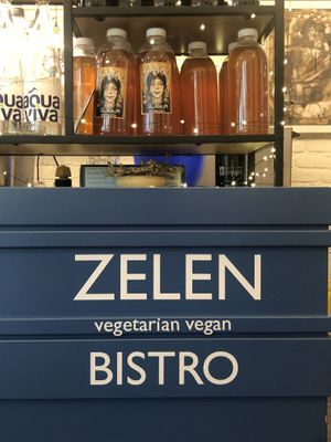 They sell local booze too!  at Zelen in Belgrade