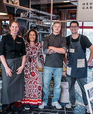 The Team!  at Heu und Gabel in Vienna