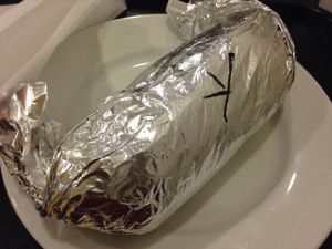 Falafel wrap at Aviva by Kameel in Atlanta