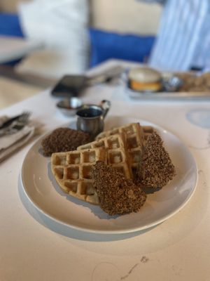 FiKA - Vegan Chicken and Waffles  at FiKA in Grand Rapids