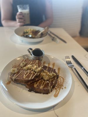 FiKA - Vegan Banana Nut French Toast   at FiKA in Grand Rapids