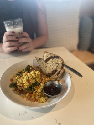 FiKA - Vegan Tofu Scramble  at FiKA in Grand Rapids