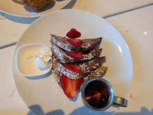 French toast at FiKA in Grand Rapids