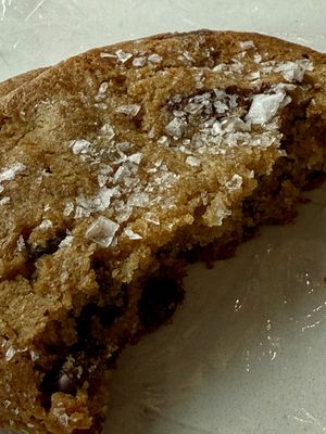 Chocolate chip cookie — so good!  at FiKA in Grand Rapids