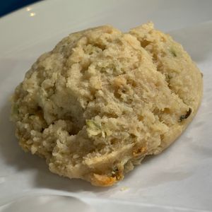 "Cheddar" Chive Scone at FiKA in Grand Rapids
