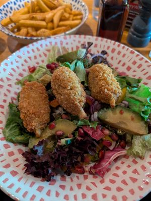 Jackfruit wings at The Winking Owl in Aviemore